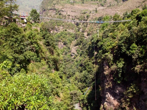 Bhote Koshi Bungee Jumping